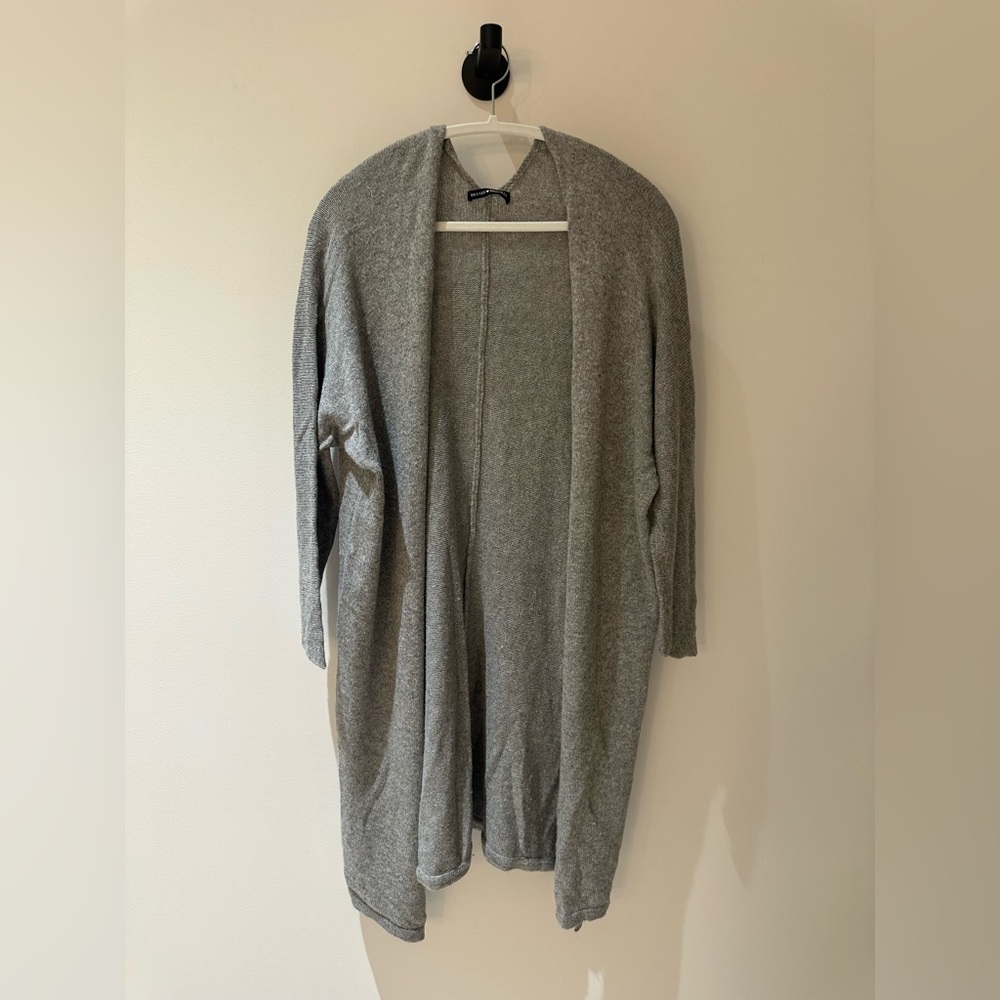 Brandy Melville Long Gray Cardigan - Picture 2 of 11
